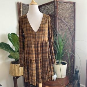 Urban Outfitters long sleeve skater dress